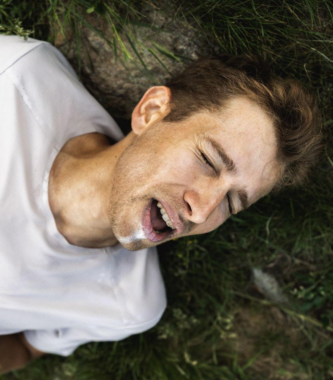 Coureur éssouflé Coureur éssouflé